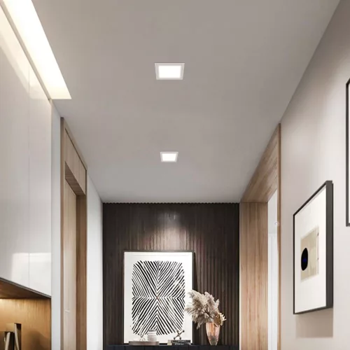 LED panel süllyesztett lámpatest 12W 1400lm 4000K semleges fehér Videx