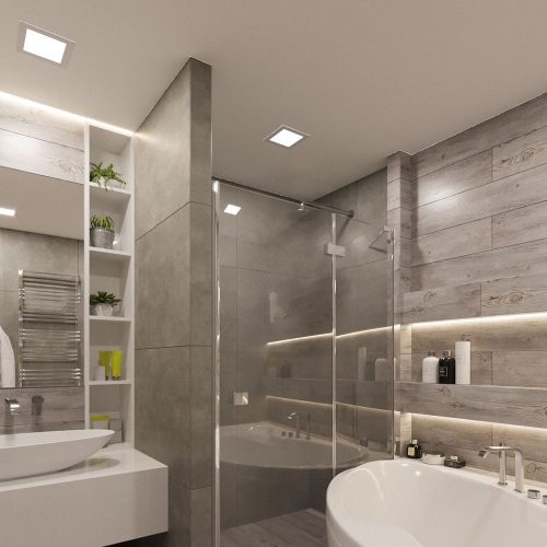 LED panel süllyesztett lámpatest 18W 2200lm 4000K semleges fehér Videx