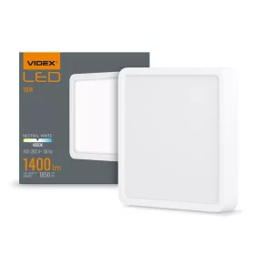  LED panel felületre szerelhető mennyezeti lámpa 18W 1850lm 4000K semleges fehér Videx