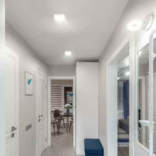 LED panel felületre szerelhető mennyezeti lámpa 18W 1850lm 4000K semleges fehér Videx