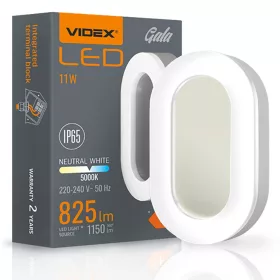 Kerti lámpa emelő fali lámpa LED 11W 5000K GALA VIDEX