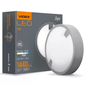 Kerti lámpa emelő fali lámpa LED 18W 5000K INGA VIDEX