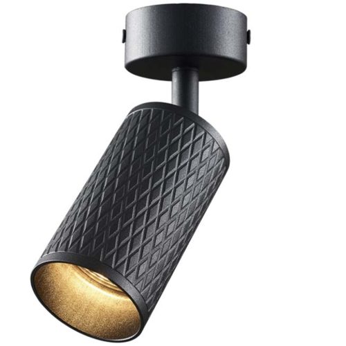 Felületre szerelhető mennyezeti lámpa LED cső GU10 fekete VIDEX