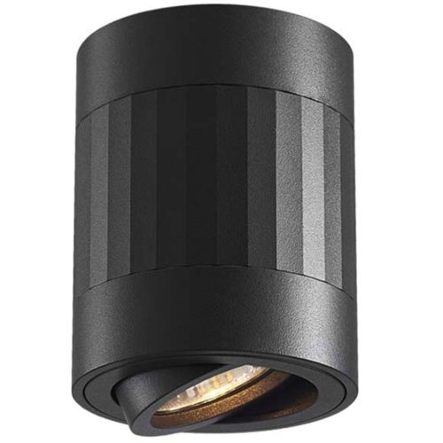 Felületre szerelhető mennyezeti lámpa LED cső GU10 fekete VIDEX