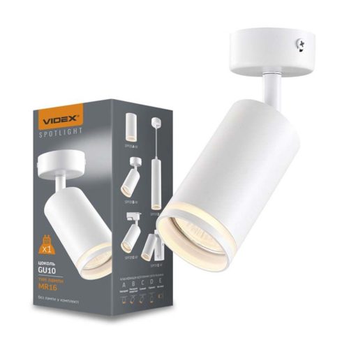 Fali Mennyezeti Lámpa 1x GU10 Fehér MARTIN Videx