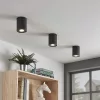 Felületre szerelhető HALOGÉN SPOT lámpatest 1x GU10 mozgatható fekete Videx