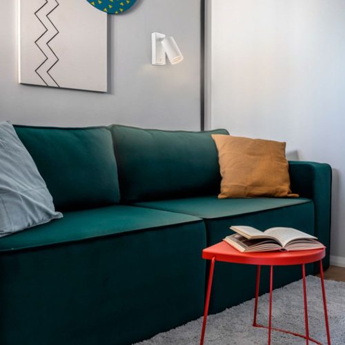 Fali lámpa 1x GU10 fehér KENT Videx