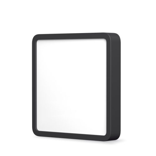 LED mennyezeti lámpa, felületre szerelt 15W 1850lm 4000K semleges fekete Videx