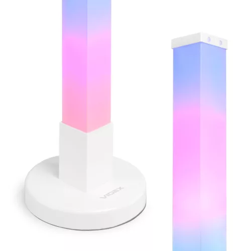 LED állólámpa 10W 250lm 4000K semleges fehér fényerőszabályzó Videx