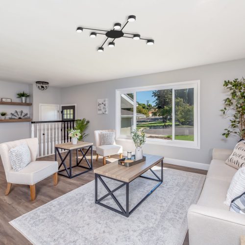 Mennyezeti lámpa csillár lámpatest 8x GX53 LED Fekete Modern Videx