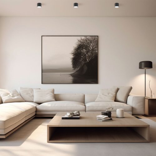 Felületre szerelhető lámpatest SPOT Felületre szerelhető mennyezeti spotlámpa GX53 Black Videx