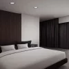 LED panel süllyesztett lámpatest 12W 1350lm 4000K semleges fekete Videx