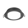 Süllyesztett mennyezeti spotlámpa kerek GX53 fekete Videx