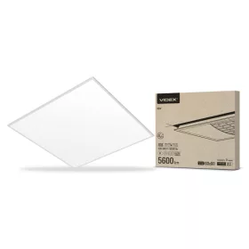   LED panel világító doboz 36W 5600lm 4000K Semleges 160° 60x60cm Felületre szerelhető Fehér VIDEX