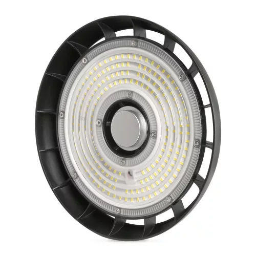 LED magasba építhető lámpa 100W 16200lm 5000K Semleges 90° IP65 IK07 mAh Függesztett fekete VIDEX