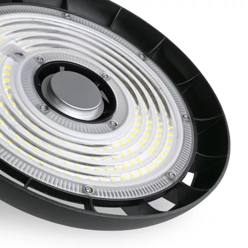 LED magasba építhető lámpa 100W 16200lm 5000K Semleges 90° IP65 IK07 mAh Függesztett fekete VIDEX