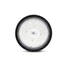 LED magasba építhető lámpa 100W 10000lm 5000K Semleges 90° IP65 IK07 mAh Függesztett fekete VIDEX
