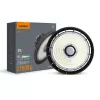 LED ipari magasbalátó lámpa 150W 25000lm 5000K semleges 90° fekete függeszték IP65 Videx