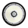 LED ipari magasbalátó lámpa 150W 25000lm 5000K semleges 90° fekete függeszték IP65 Videx