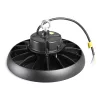 LED ipari magasbalátó lámpa 150W 25000lm 5000K semleges 90° fekete függeszték IP65 Videx