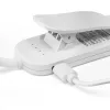 Csíptetős LED asztali olvasólámpa 0.7W 60lm CCT USB-C akkumulátoros fényerő-szabályozható fehér VIDEX