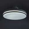 Mennyezeti ventilátor 106cm LED mennyezeti lámpa 60W 5400lm 3000-6000K CCT fekete Videx