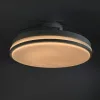 Mennyezeti ventilátor 106cm LED mennyezeti lámpa 60W 5400lm 3000-6000K CCT fekete Videx