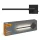 Felületre szerelhető LED falilámpa 5W 500lm 3000-6000K CCT 120° fekete VIDEX