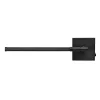 Felületre szerelhető LED falilámpa 5W 500lm 3000-6000K CCT 120° fekete VIDEX