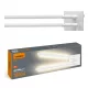 Felületre szerelhető LED falilámpa 10W 1000lm 3000-6000K CCT 120° fehér VIDEX