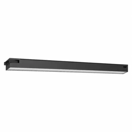 Felületre szerelhető lineáris LED mennyezeti lámpa 120cm 40W 5600lm 4000-6500K CCT 96° fekete VIDEX