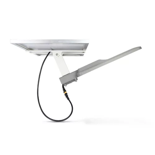 Napelemes reflektor lámpa 50x LED 100W 2500lm 5000K IP65 VIDEX Twilight érzékelő távirányítóval
