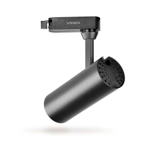 Sínre szerelhető LED spotlámpa 10W 800lm 4000K 36° 90CRI Állítható fekete Videx