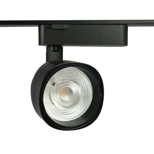 LED mágneses sínlámpa 18W 1700lm 4000K Semleges CRI90 36° Fekete VIDEX