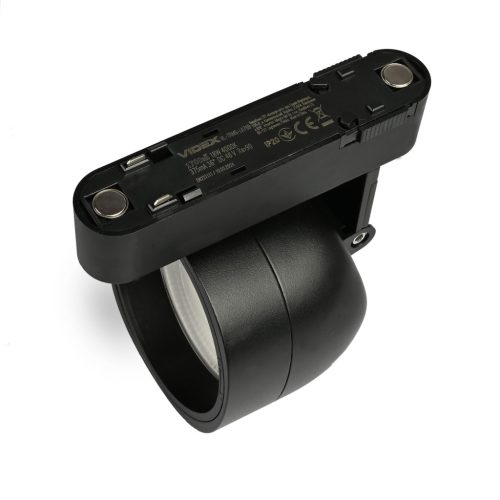 LED mágneses sínlámpa 18W 1700lm 4000K Semleges CRI90 36° Fekete VIDEX