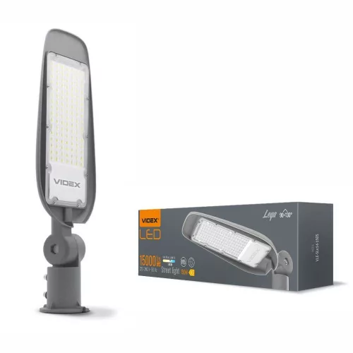 LED utcai lámpa 150W 15000lm 5000K Semleges 130° 0.72A Szürke VIDEX