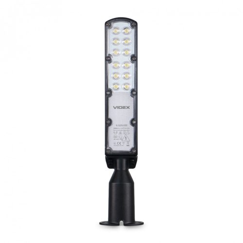 LED kültéri utcai lámpa 30W 3000lm 5000K semleges IP65 IK07 fekete Videx