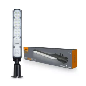   LED utcai lámpa 50W 5000lm 5000K Semleges 130° 0.25A Fekete VIDEX