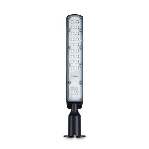 LED utcai lámpa 50W 5000lm 5000K Semleges 130° 0.25A Fekete VIDEX