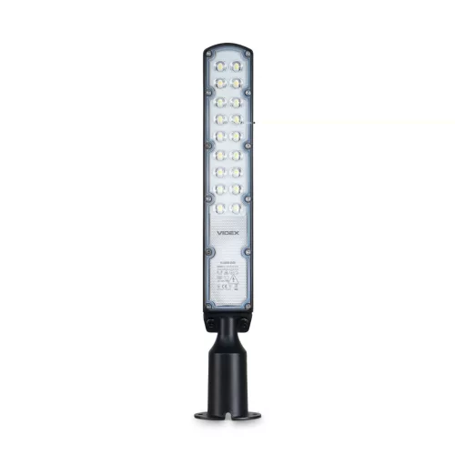 LED utcai lámpa 50W 5000lm 5000K Semleges 130° 0.25A Fekete VIDEX