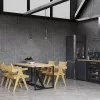 Mennyezeti függesztett lámpa SPOT 1x GU10 Fekete TATUM Videx