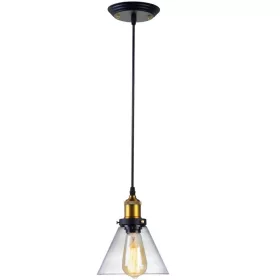   Retro vintage loft üveg mennyezeti lámpa E27 Volteno Milo B