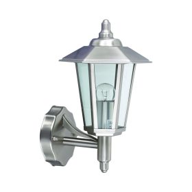   Kerti lámpa LED fali lámpa JUPITER E27 Top Lantern Silver Volteno