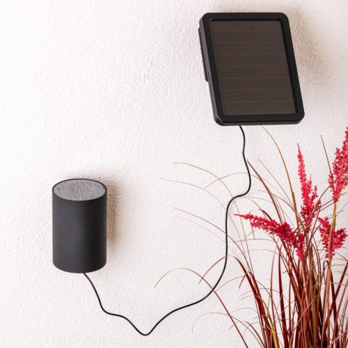 Fali lámpa LED napelemes kerti lámpa homlokzati 3000K IP44 Up Down szürkületérzékelő