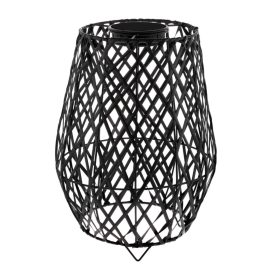   LED-es napelemes lámpa kültéri kerti állólámpás 3000K IP44 35cm-es alkonyérzékelő