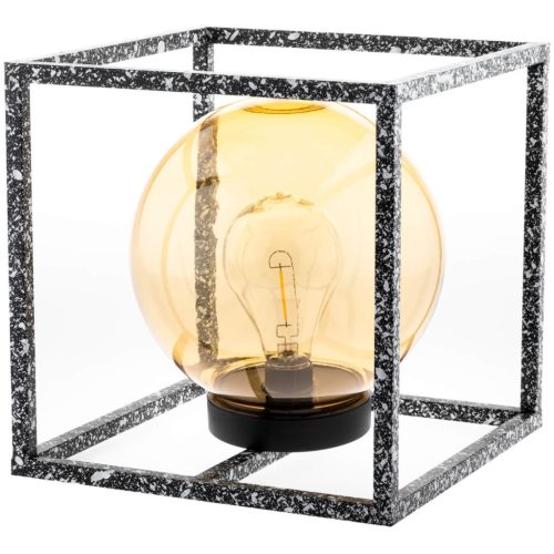 LED-es napelemes lámpa kültéri kerti állólámpás 3000K IP44 23cm-es alkonyérzékelő