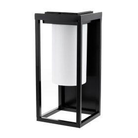   LED kültéri napelemes kerti lámpa, álló 3000K IP44 28,5 cm szürkületérzékelő