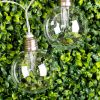Solar GIRLAND Garden LED DEKORATÍV Fénylánc 10 Heat Balls 3000K 3,3m