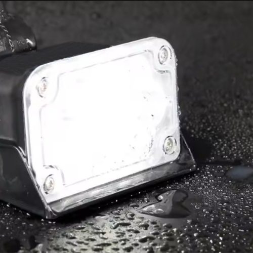 LED SOLAR Kerti lámpa reflektor dugaszolható 42 cm kültéri IP44 4000K szürkületérzékelő