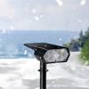 LED SOLAR Kerti lámpa reflektor dugaszolható 42 cm kültéri IP44 4000K szürkületérzékelő